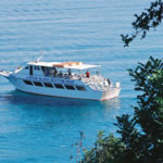 Akamas cruise boat from Latchi